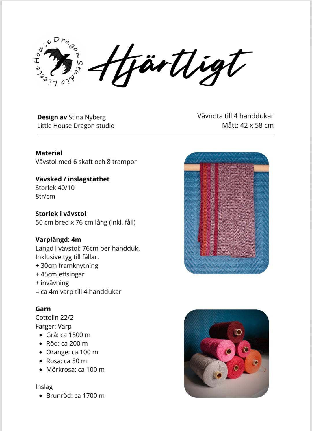 Hjärtligt, vävnota