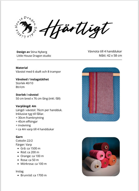 Hjärtligt, vävnota